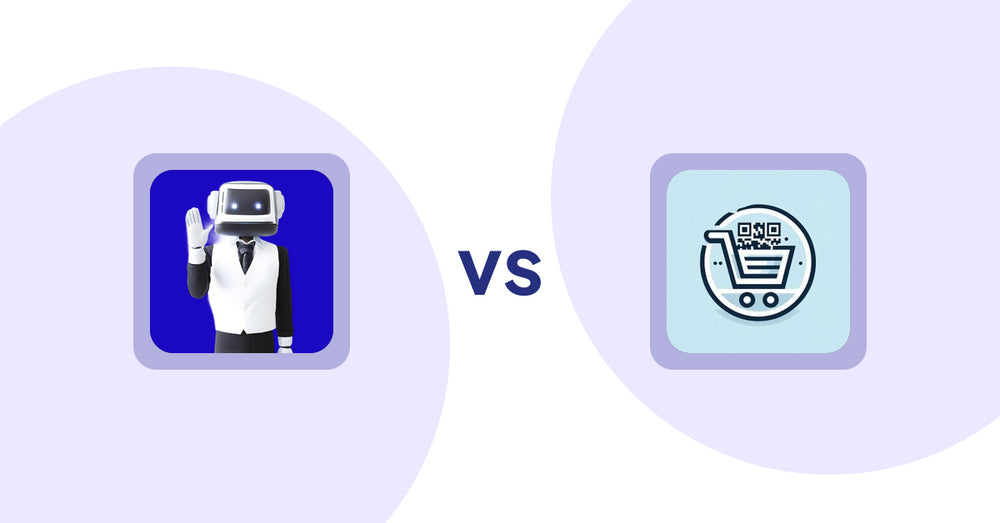 Shopify Product Display Apps: ShopCierge — AI Sales Chatbot vs QR Cartify