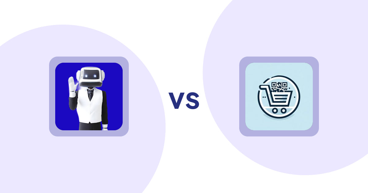 Shopify Product Display Apps: ShopCierge — AI Sales Chatbot vs QR Cartify