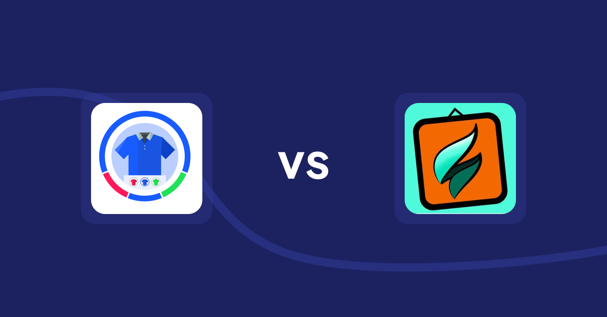 Shopify Product Display Apps: EVS ‑ Easy Variation Swatches vs SMART ‑ Art Product Builder