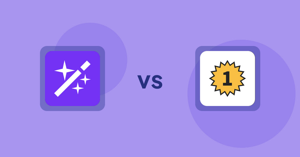 Shopify Product Display Apps: Magi ‑ AI Write Description vs. UR: Smart Ranking