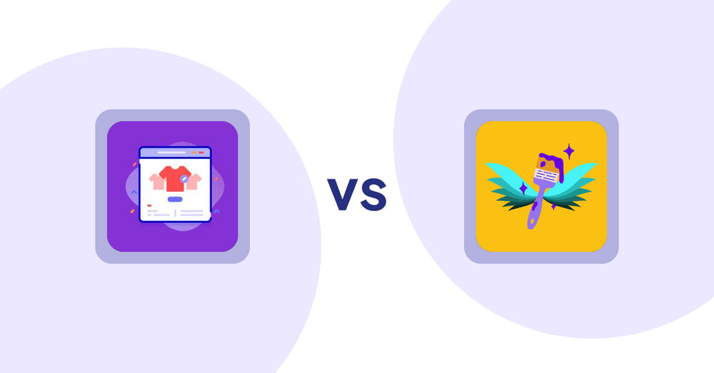 Shopify Product Display Apps: Variant Title Magic vs. Badgfly - Product Personalizer