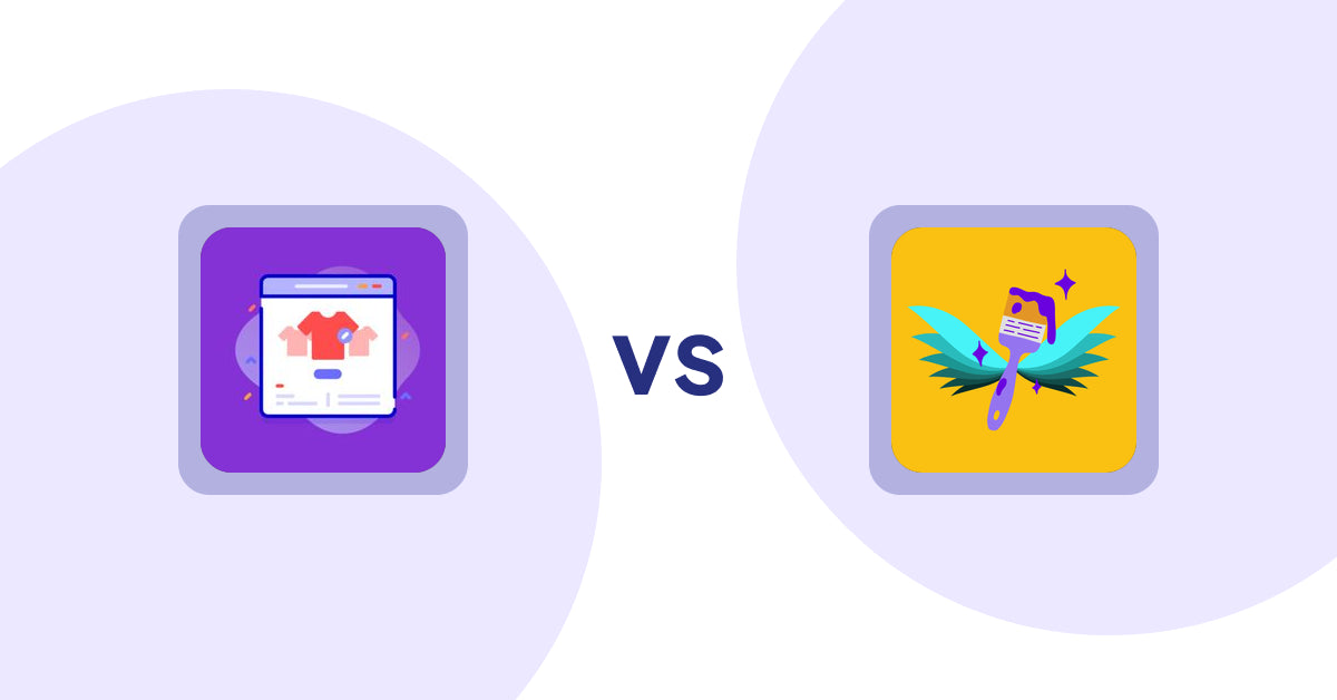 Shopify Product Display Apps: Variant Title Magic vs. Badgfly - Product Personalizer
