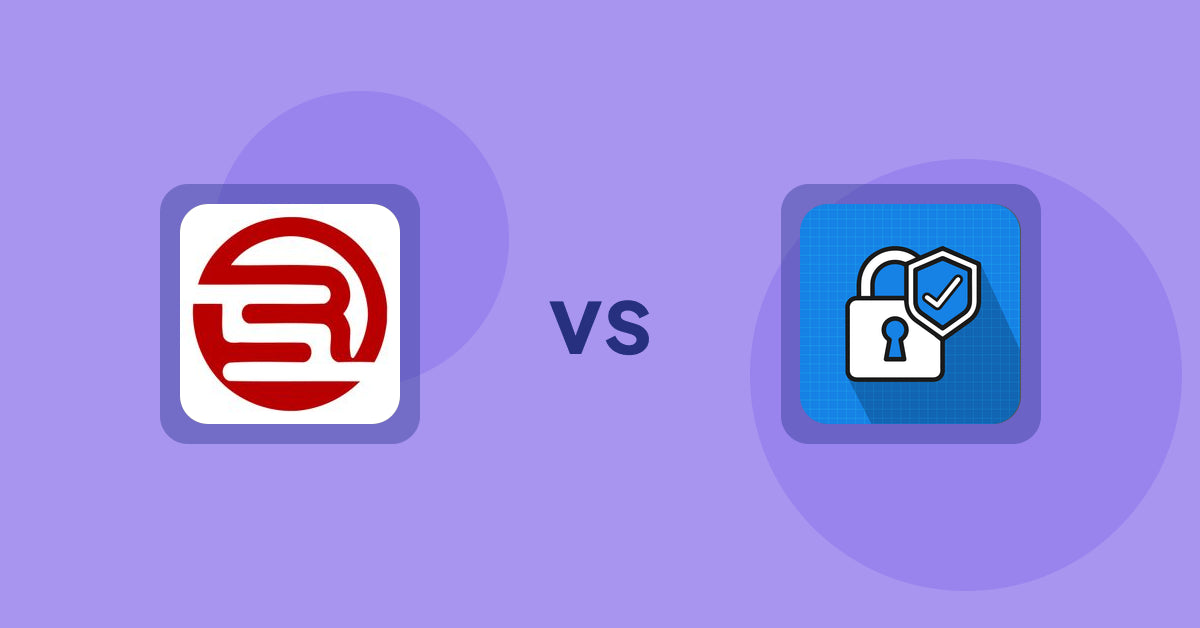 Shopify Product Display Apps: Robosize: AI Size Recommender vs B2B Essential Locks