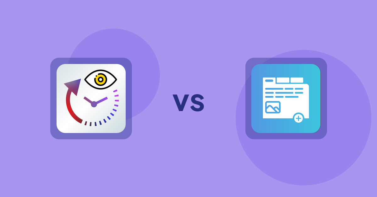 Shopify Product Display Apps: JustViewed ‑ Recently Products vs Advanced Product Tabs