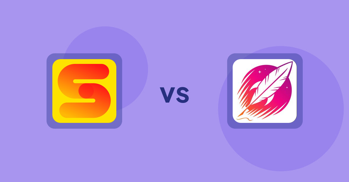 Shopify Product Display Apps: ST: Inventory & Sold Count pro vs Wordsmith: Content Generator