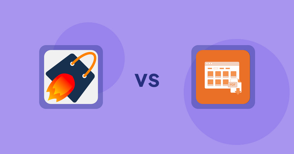 Shopify Product Display Apps: Cross Sell & Upsell Pro vs. Meetanshi PDF Product Catalog