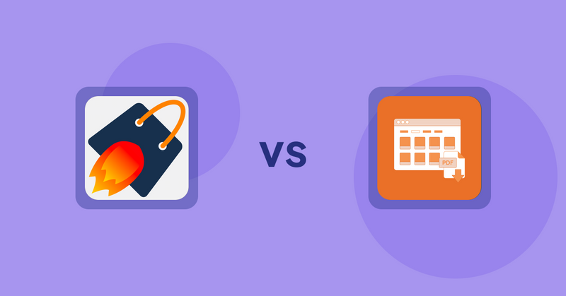 Shopify Product Display Apps: Cross Sell & Upsell Pro vs. Meetanshi PDF Product Catalog