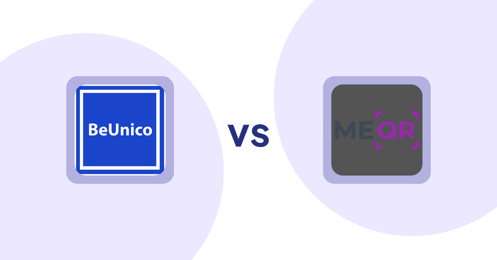 Shopify Product Display Apps: BeUnico vs ME‑QR