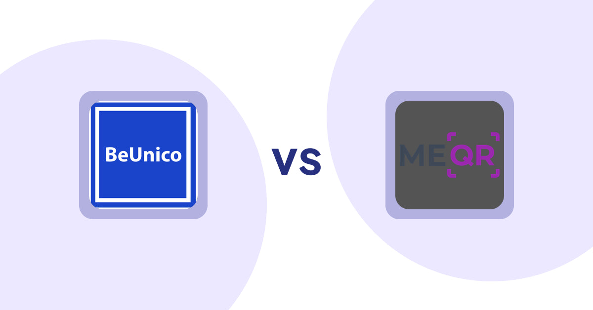 Shopify Product Display Apps: BeUnico vs ME‑QR