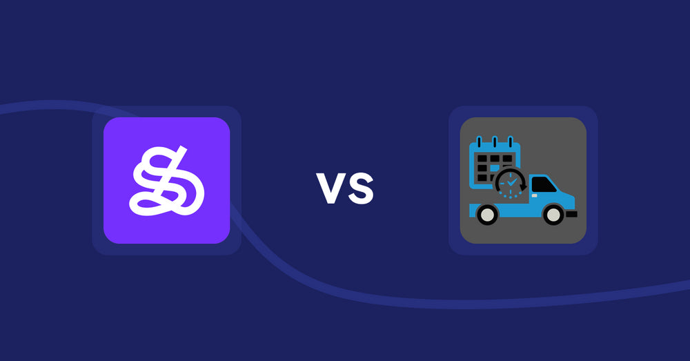 Shopify Product Display Apps: WeShop AI: Model & Product Photo vs H3 Estimated Delivery