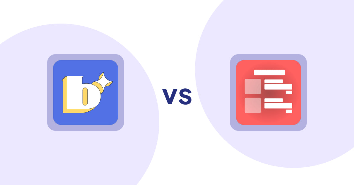 Shopify Product Display Apps: Because: CRO + Personalization vs Menulog