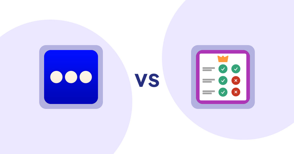 Shopify Product Display Apps: Vario ‑ Variation Swatches vs. Pretty Comparison Tables