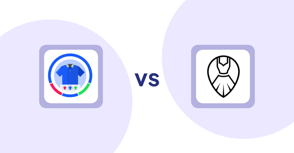 Shopify Product Display Apps: EVS ‑ Easy Variation Swatches vs AI Stylist