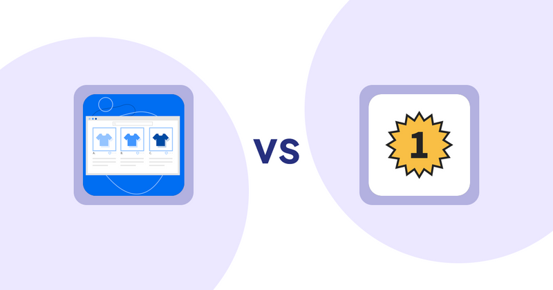 Shopify Product Display Apps: Hura Product Showcase Builder vs UR: Smart Ranking