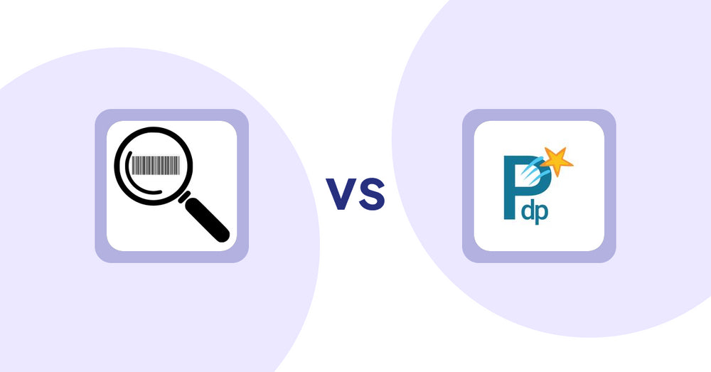 Shopify Product Display Apps: ScanZ ‑ Find and Import Easy vs PDP Star