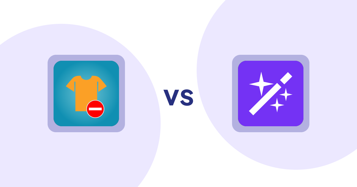 Shopify Product Display Apps: Products Unavailable vs. Magi ‑ AI Write Description