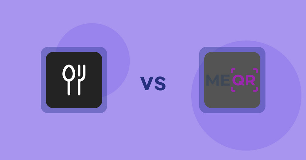 Shopify Product Display Apps: ServeUp ‑ Restaurant Menu vs ME‑QR