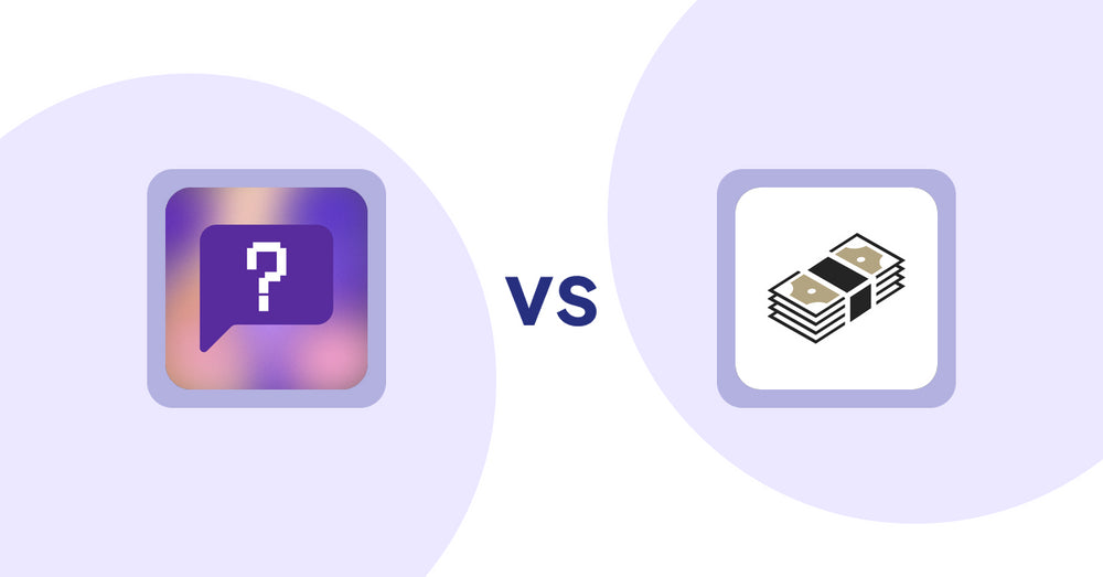 Shopify Product Display Apps: FAQbucket ‑ Help Center & FAQ vs シンプルクラウドファンディング｜お手軽自社クラファン