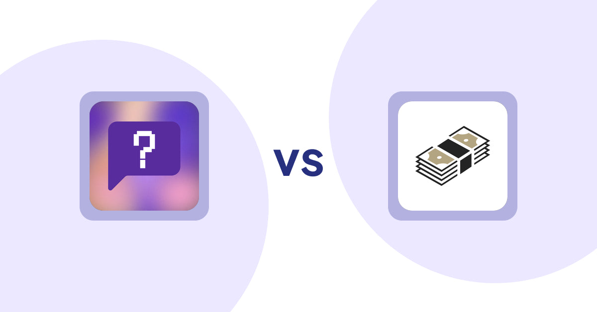 Shopify Product Display Apps: FAQbucket ‑ Help Center & FAQ vs シンプルクラウドファンディング｜お手軽自社クラファン