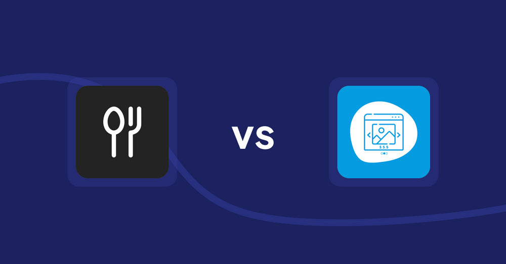 Shopify Product Display Apps: ServeUp ‑ Restaurant Menu vs Quick Product Navigator Slide