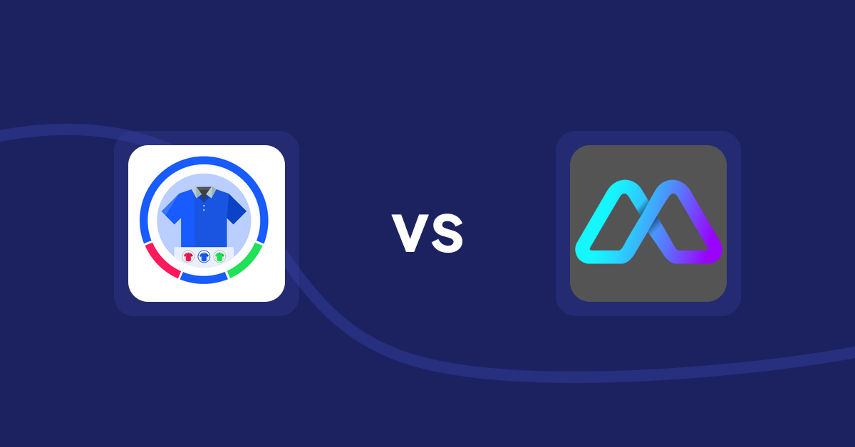 Shopify Product Display Apps: EVS ‑ Easy Variation Swatches vs Metadrob: Create Virtual Store