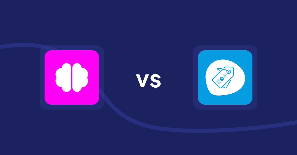 Shopify Product Display Apps: Brainy: AI SEO & Content Boost vs Extendons Product Tag Images