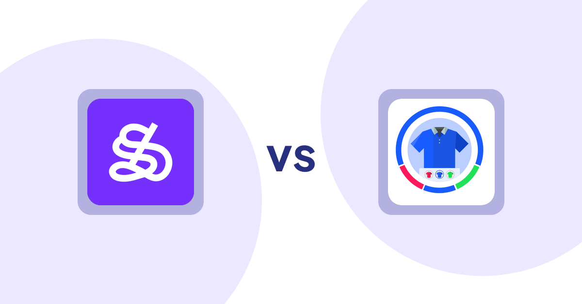 Shopify Product Display Apps: WeShop AI: Model&Product Photo vs EVS ‑ Easy Variation Swatches