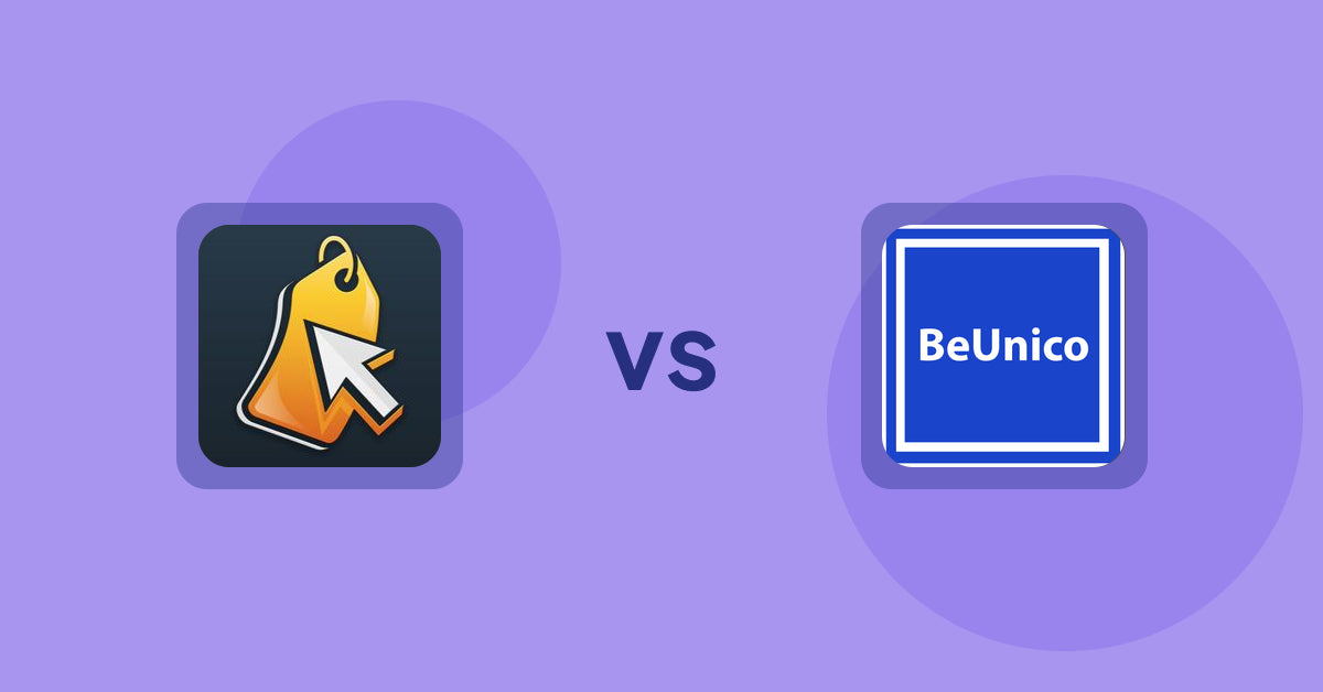 Shopify Product Display Apps: Iconic: Product Features vs BeUnico