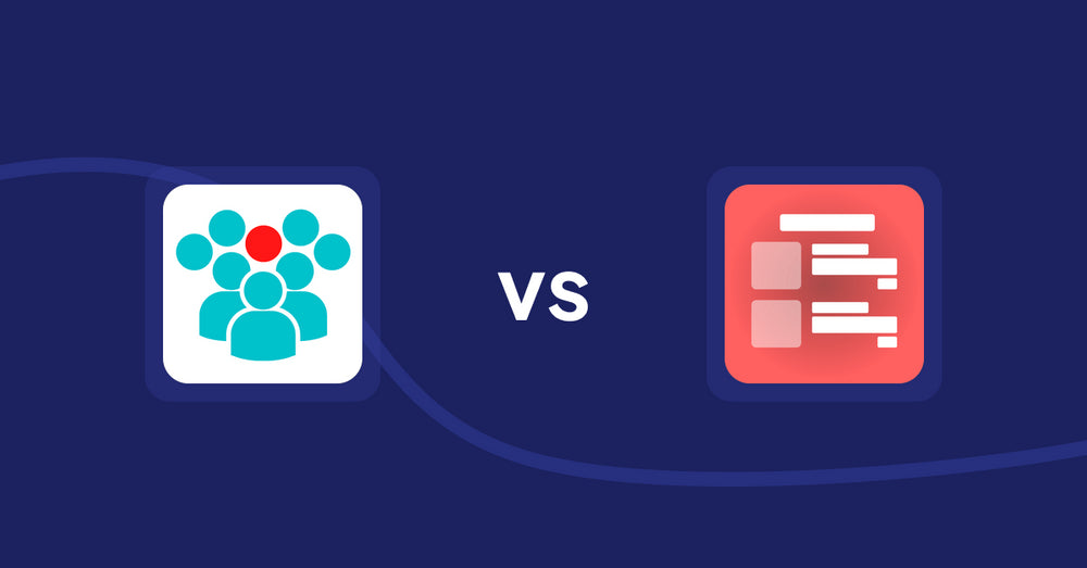 Shopify Product Display Apps: Today's Project Urgency Stock vs Menulog