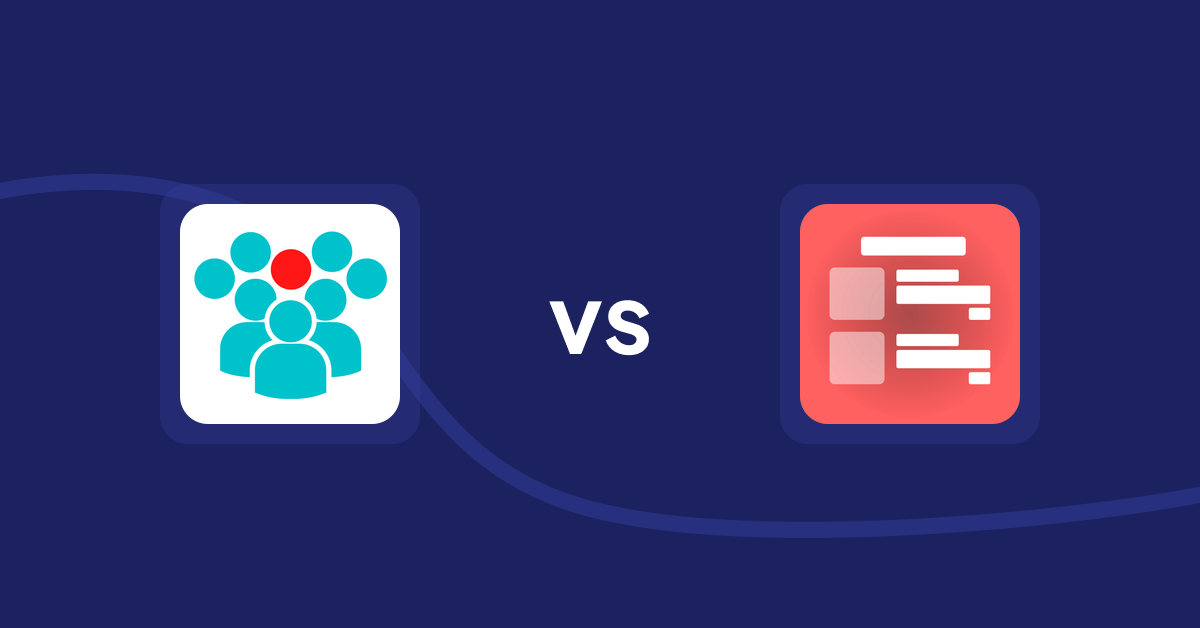 Shopify Product Display Apps: Today's Project Urgency Stock vs Menulog