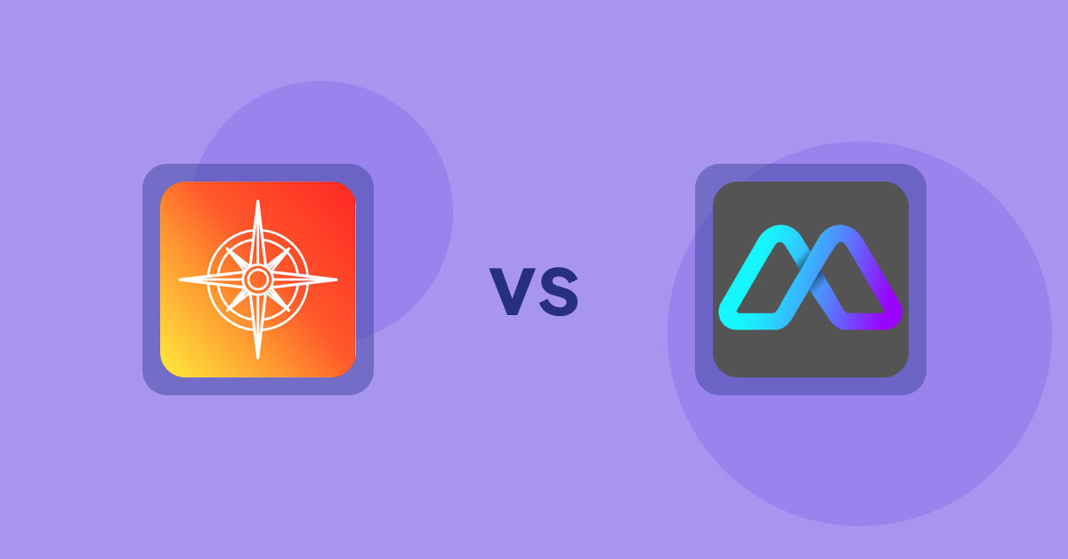 Shopify Product Display Apps: Compass Navigation vs Metadrob: Create Virtual Store