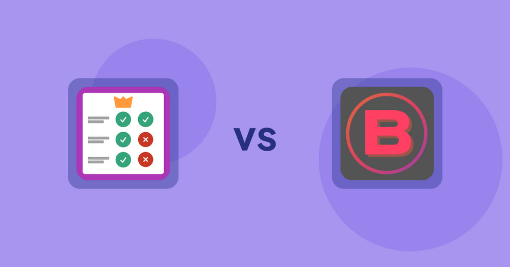 Shopify Product Display Apps: Pretty Comparison Tables vs Banter Stories