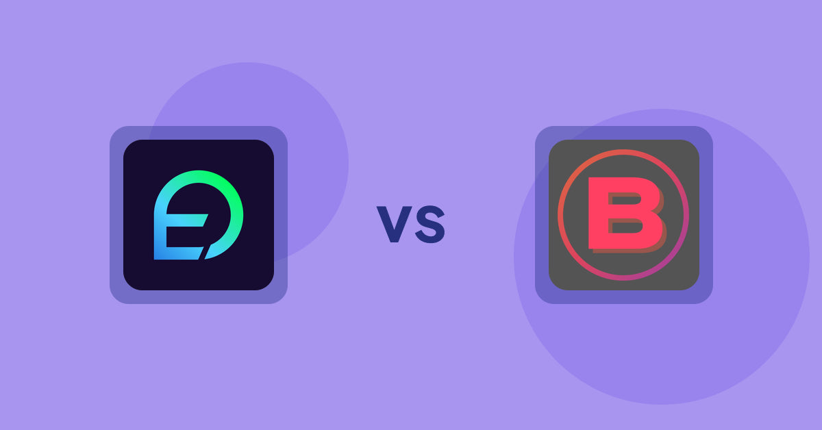 Shopify Product Display Apps: EasyDisplay: Product Showcase vs Banter Stories