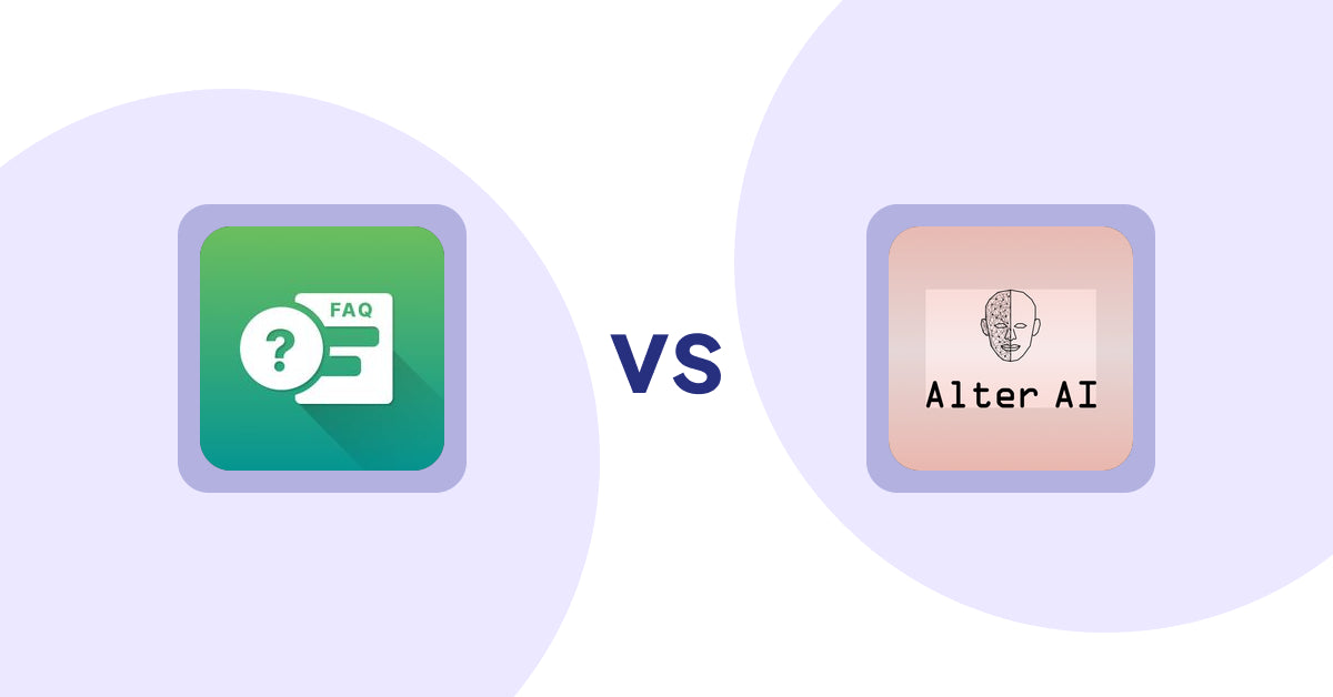 Shopify Product Display Apps: FAQ Expert: Product FAQ vs Alter AI Virtual Try‑on
