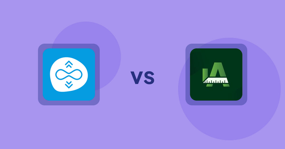 Shopify Product Display Apps: Scroll Freely: Infinite Scroll vs Easy Size Chart by Akeans