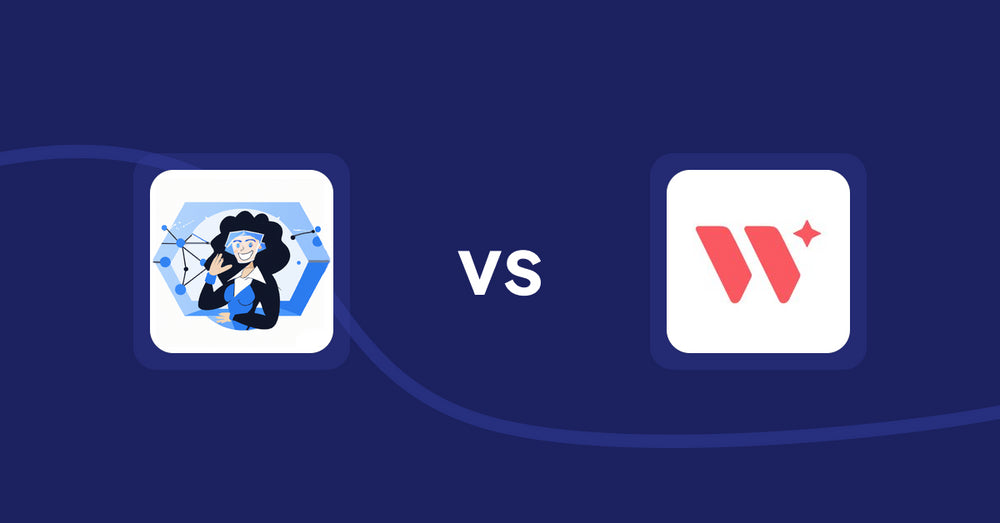 Shopify Product Display Apps: Eva AI: Optimize Descriptions vs. Wizart Visualizer