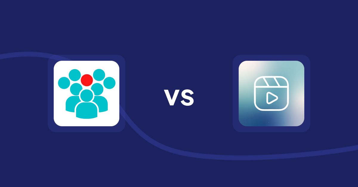 Shopify Product Display Apps: Today's Project Urgency Stock vs Reelify ‑ Shoppable Reel Video