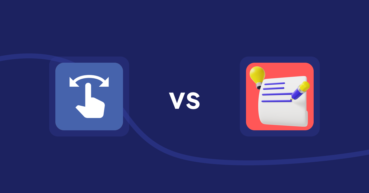 Shopify Product Display Apps: HypeSwipe: Swipes to Sales vs Wordo ‑ ChatGPT AI Description