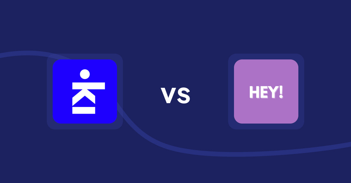 Shopify Product Display Apps: Kickflip ‑ Customize Products vs Hey! Product Page Banner& Text