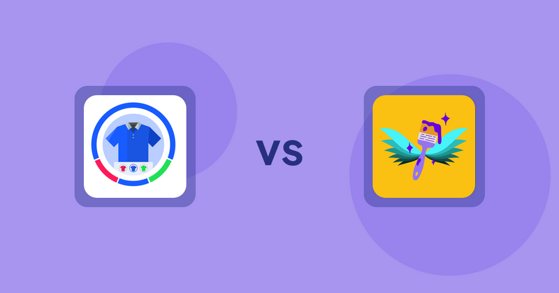 Shopify Product Display Apps: EVS ‑ Easy Variation Swatches vs Badgfly ‑ Product Personalizer