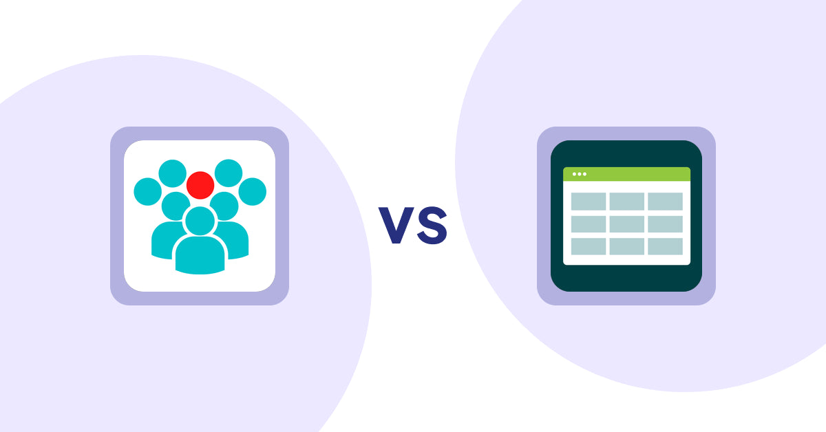 Shopify Product Display Apps: Today's Project Urgency Stock vs Product Table