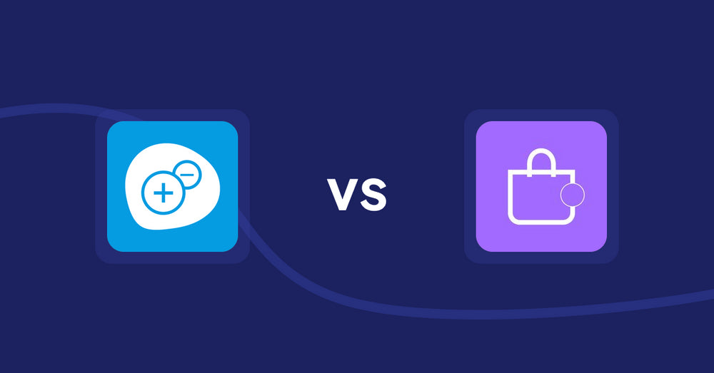 Shopify Product Display Apps: Extendons Quantity Selector vs ShowMe: Product Showcases