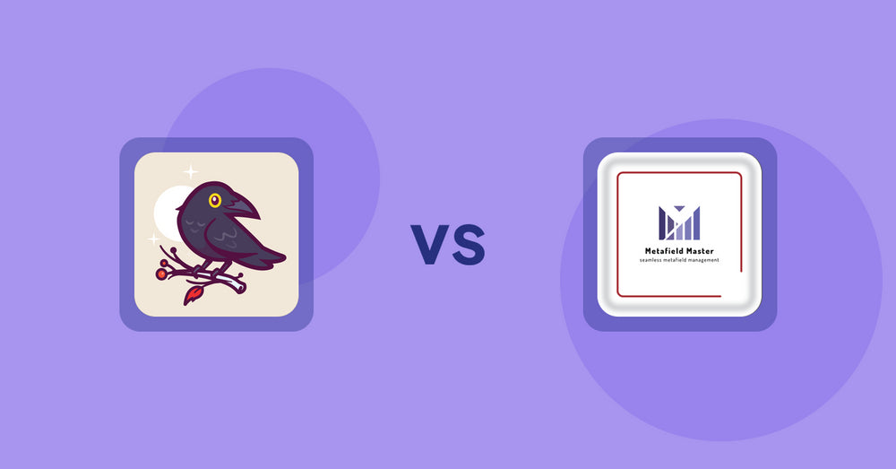 Shopify Metafield Apps: FieldsRaven vs Metafield Master