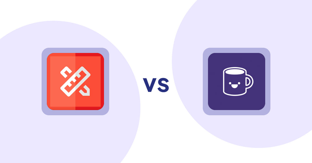 Shopify Product Display Apps: RT: Size Chart, Size Guide vs Mugshot Bot
