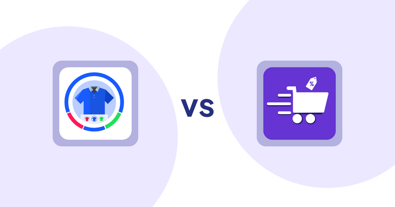 Shopify Product Display Apps: EVS ‑ Easy Variation Swatches vs Cypher Bulk Order Page & Price