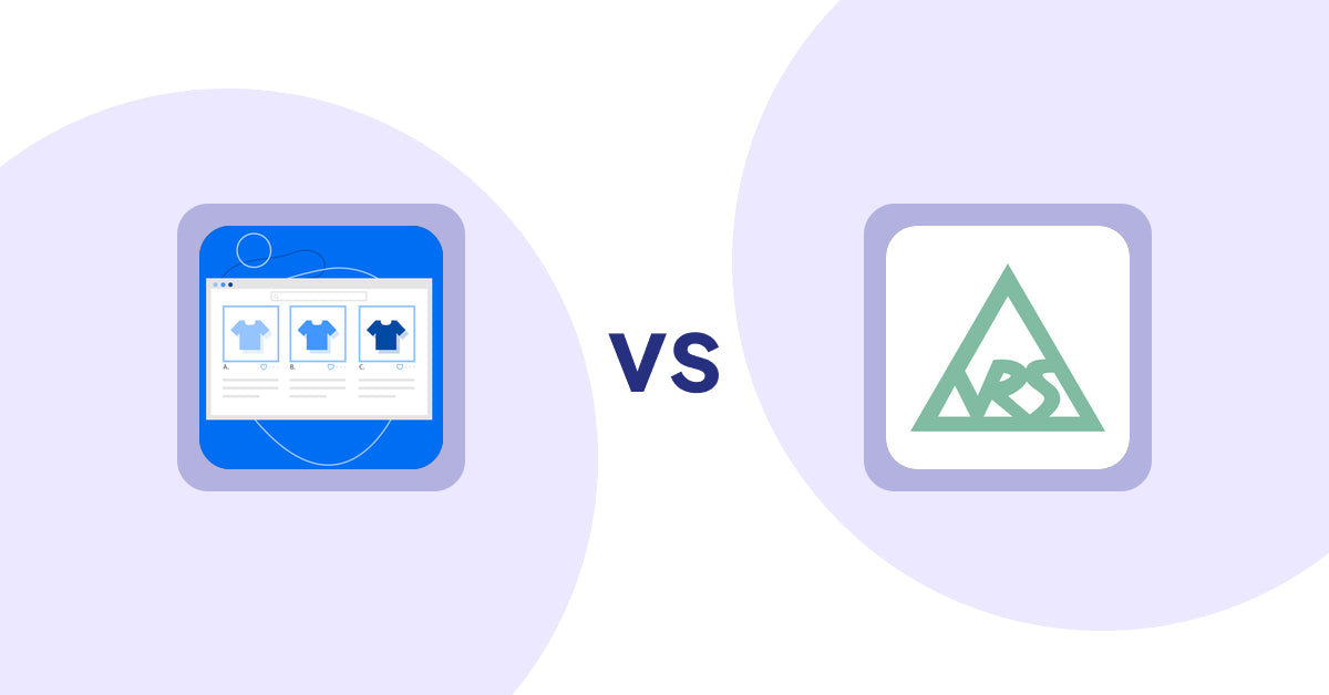 Shopify Product Display Apps: Hura Product Showcase Builder vs VRSHOPii