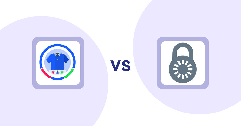 Shopify Product Display Apps: EVS ‑ Easy Variation Swatches vs Reveal Lock Manager