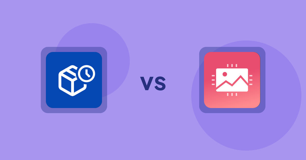 Shopify Product Display Apps: PreOrder Alpha vs XO Image Styles