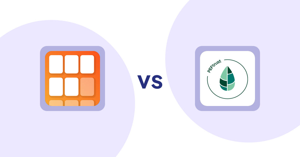 Shopify Product Display Apps: Scroll Bee ‑ Infinite Scroll vs Peftrust