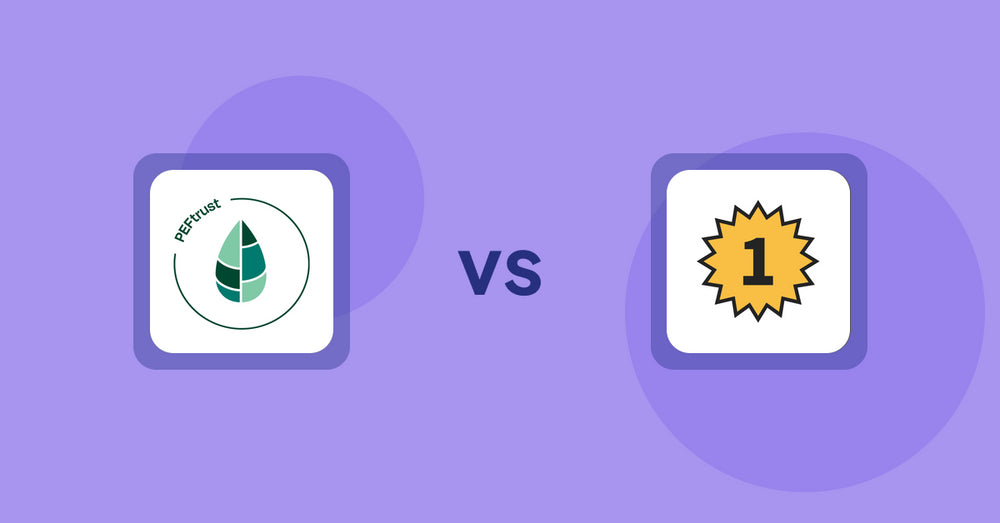 Shopify Product Display Apps: Peftrust vs. UR: Smart Ranking